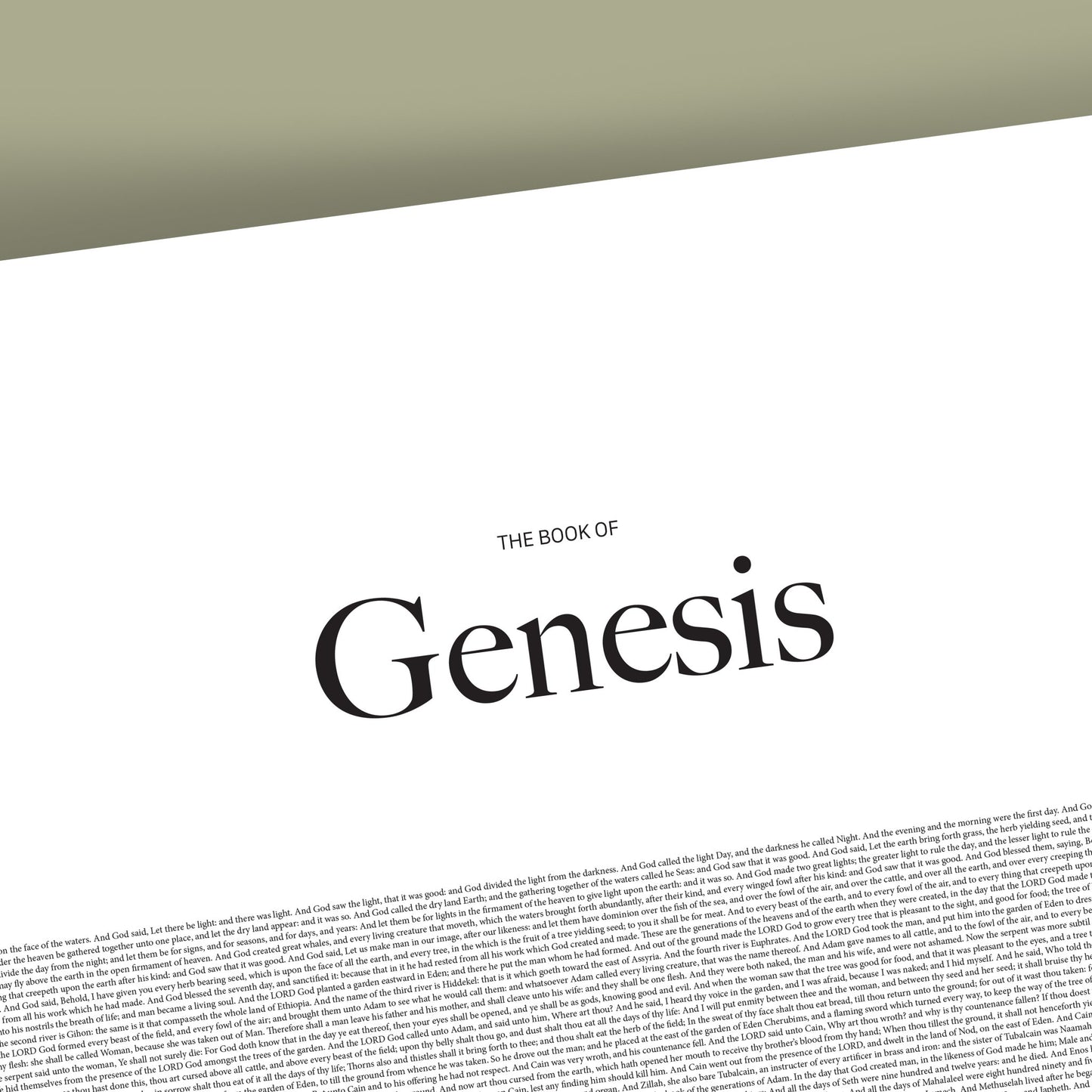 The Book of Genesis