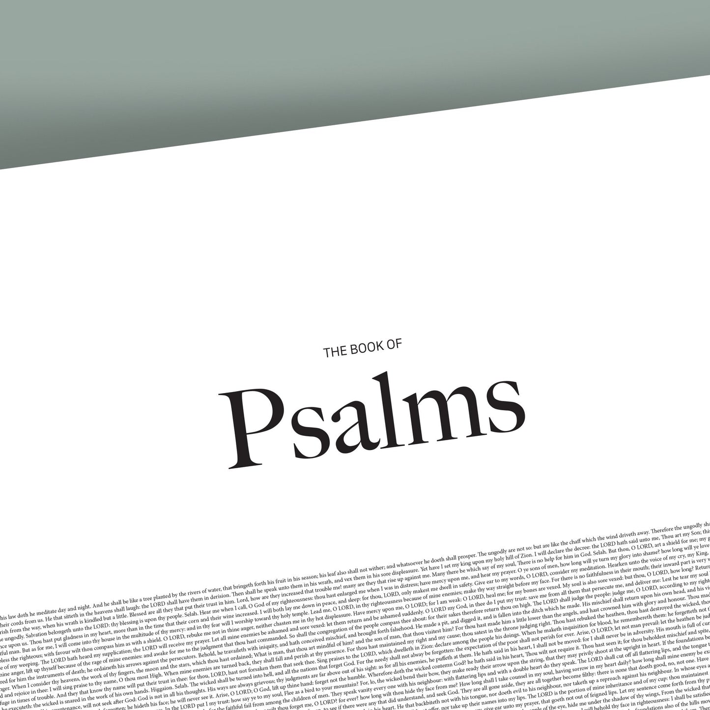 The Book of Psalms