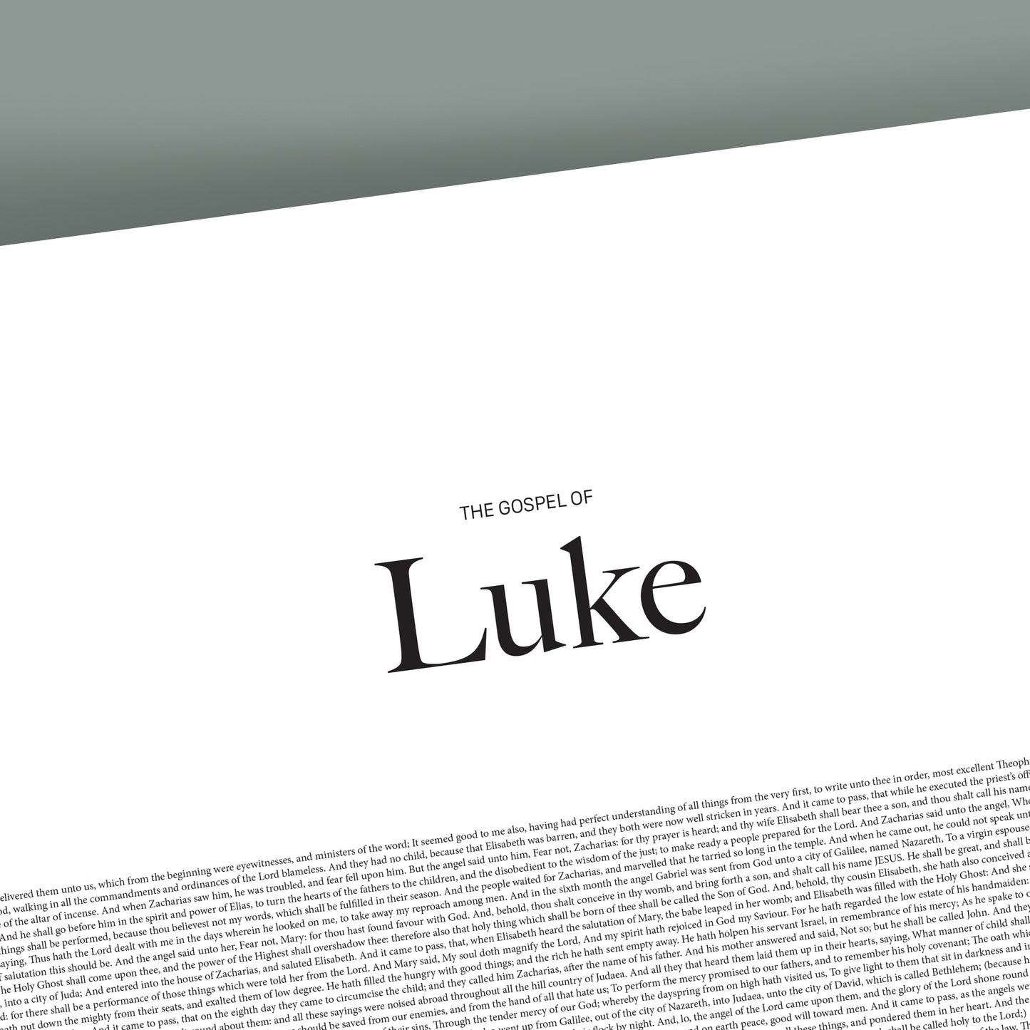 The Gospel of Luke